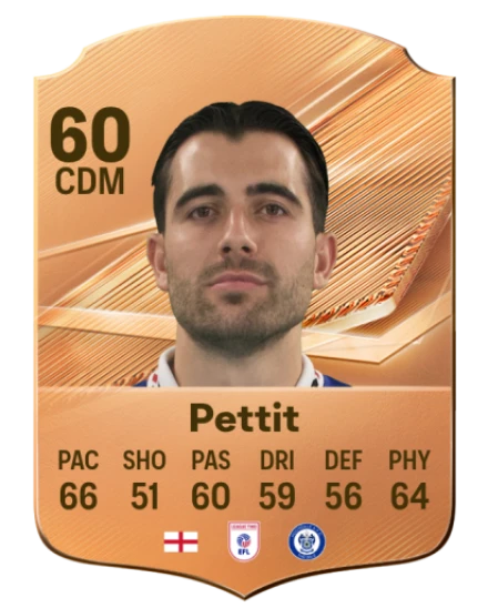 Pettit 60 Common CDM FC 26 card