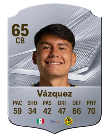 Vázquez 65 Common CB FC 26 card