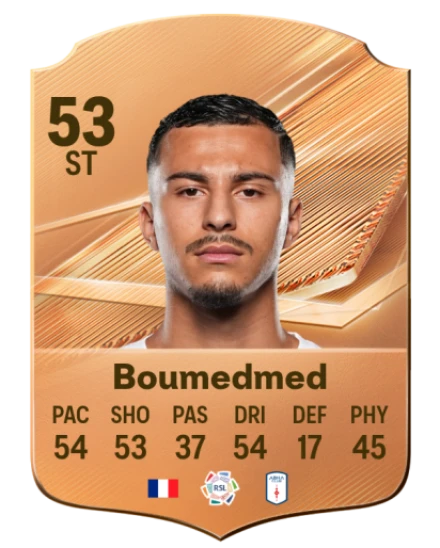 Boumedmed 53 Bronze ST FC 27 card