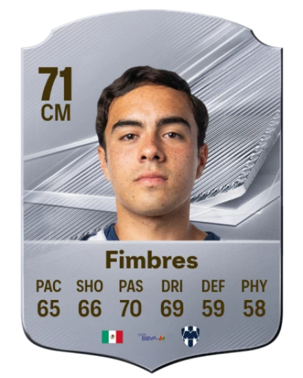 Fimbres 71 Common CM FC 26 card