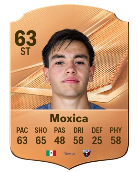 Moxica 63 Bronze ST FC 27 card