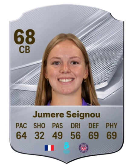 Jumere Seignou 68 Common CB FC 26 card