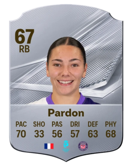 Pardon 67 Common RB FC 26 card