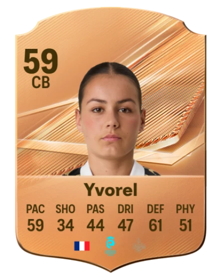 Yvorel 59 Bronze CB FC 27 card