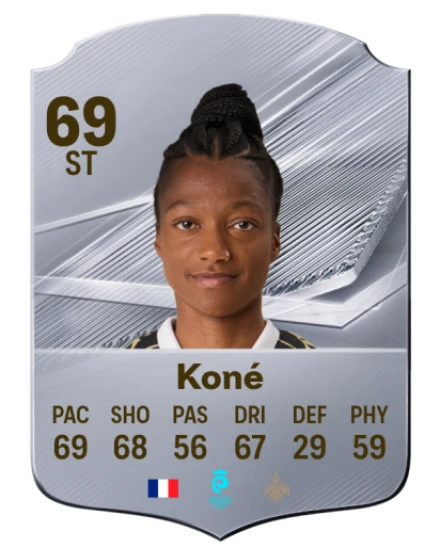Koné 69 Common ST FC 26 card