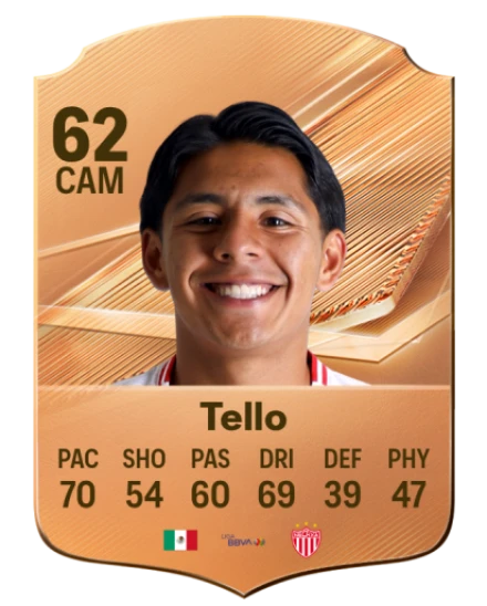 Tello 62 Bronze CAM FC 27 card