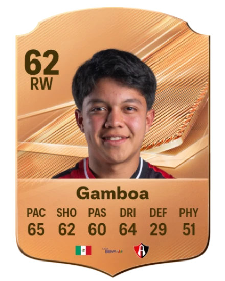 Gamboa 62 Bronze RW FC 27 card