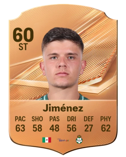Jiménez 60 Bronze ST FC 27 card