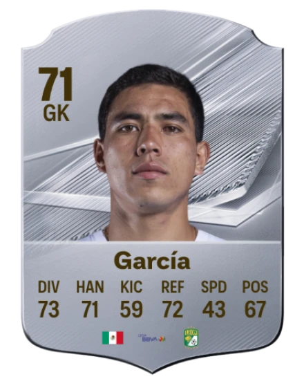 García 71 Common GK FC 26 card