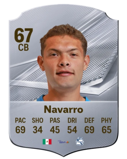 Navarro 67 Silver CB FC 27 card
