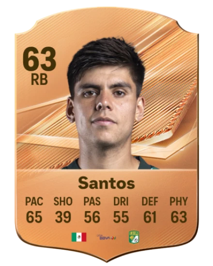 Santos 63 Bronze RB FC 27 card
