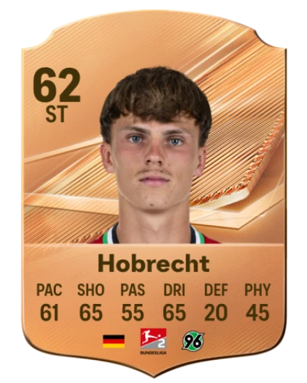 Hobrecht 62 Bronze ST FC 27 card