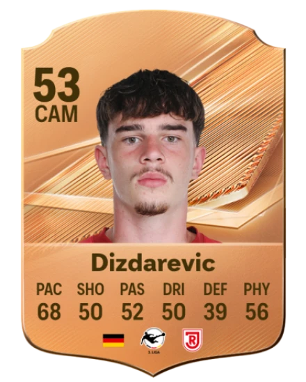Dizdarevic 53 Bronze CAM FC 27 card