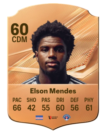 Elson Mendes 60 Common CDM FC 26 card