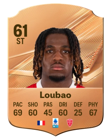 Loubao 61 Bronze ST FC 27 card