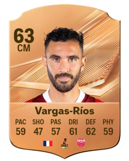 Vargas-Ríos 63 Common CM FC 26 card