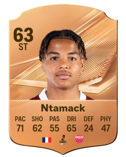 Ntamack 63 Bronze ST FC 27 card