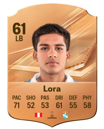 Lora 61 Bronze LB FC 27 card