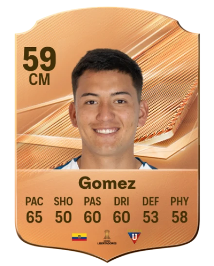 Gomez 59 Bronze CM FC 27 card
