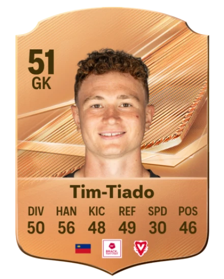 Tim-Tiado 51 Bronze GK FC 27 card