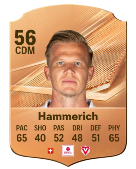Hammerich 56 Bronze CDM FC 27 card