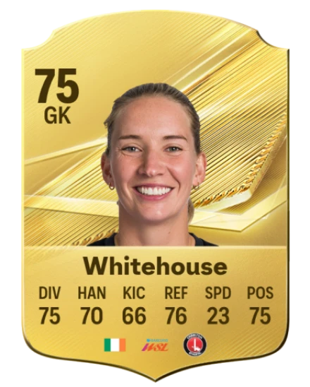 Whitehouse 75 Common GK FC 26 card