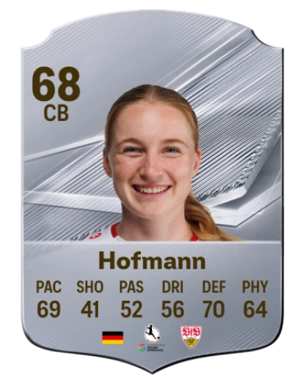 Hofmann 68 Silver CB FC 27 card