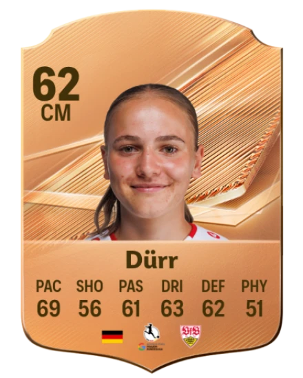 Dürr 62 Bronze CM FC 27 card