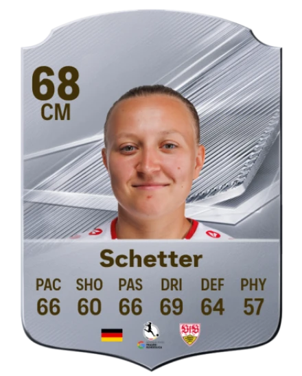 Schetter 68 Common CM FC 26 card