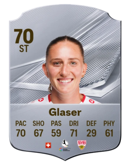 Glaser 70 Common ST FC 26 card