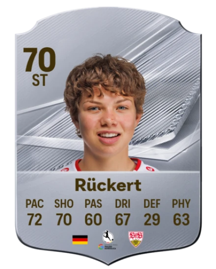 Rückert 70 Common ST FC 26 card