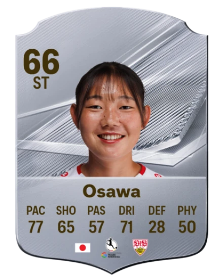 Osawa 66 Silver ST FC 27 card