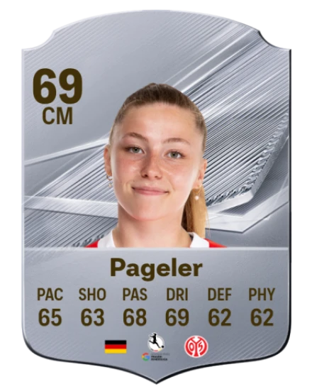 Pageler 69 Common CM FC 26 card