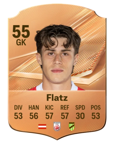 Flatz 55 Bronze GK FC 27 card