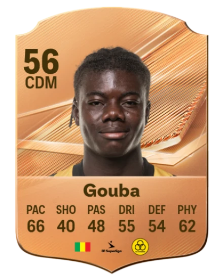 Gouba 56 Bronze CDM FC 27 card