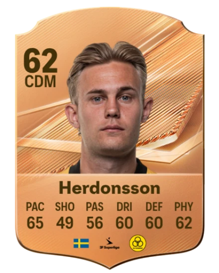 Herdonsson 62 Common CDM FC 26 card