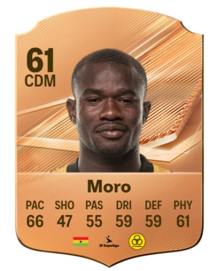 Moro 61 Bronze CDM FC 27 card
