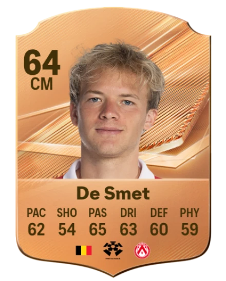 De Smet 64 Bronze CM FC 27 card