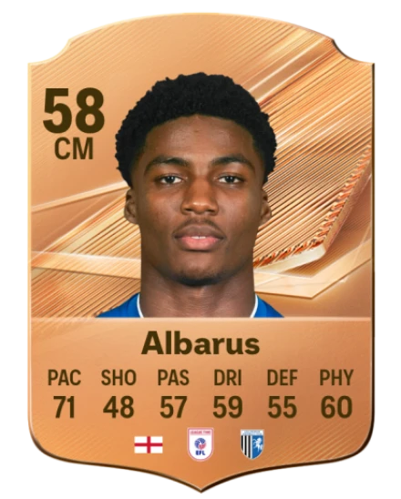 Albarus 58 Common CM FC 26 card