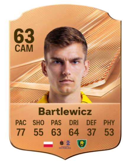 Bartlewicz 63 Bronze CAM FC 27 card