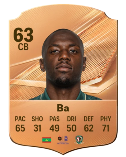 Ba 63 Common CB FC 26 card