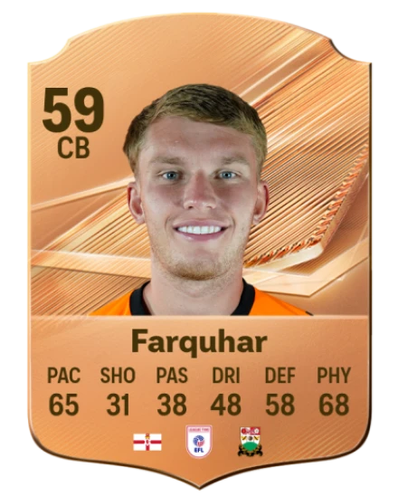 Farquhar 59 Bronze CB FC 27 card