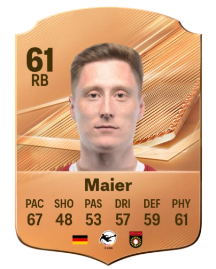 Maier 61 Bronze RB FC 27 card