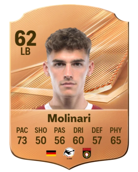 Molinari 62 Common LB FC 26 card