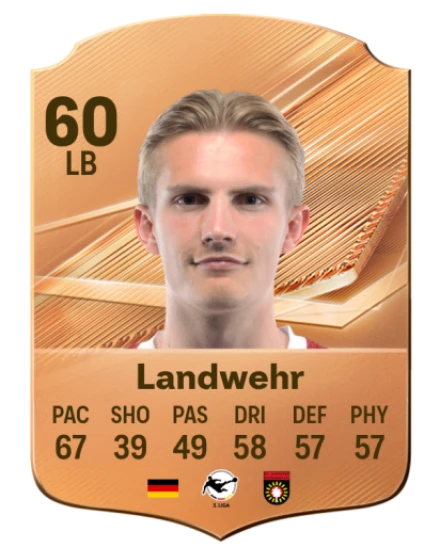 Landwehr 60 Bronze LB FC 27 card
