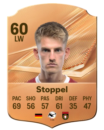 Stoppel 60 Bronze LW FC 27 card