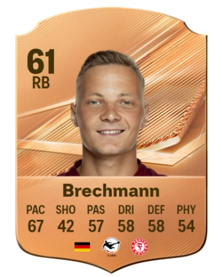 Brechmann 61 Bronze RB FC 27 card