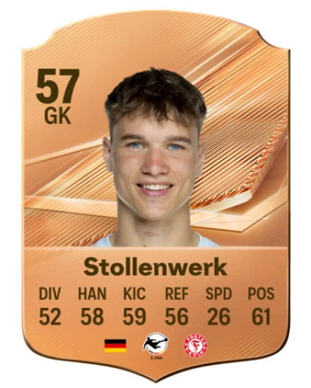 Stollenwerk 57 Bronze GK FC 27 card