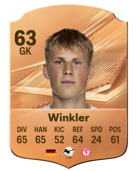 Winkler 63 Common GK FC 26 card