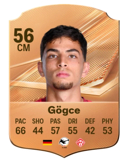 Gögce 56 Bronze CM FC 27 card